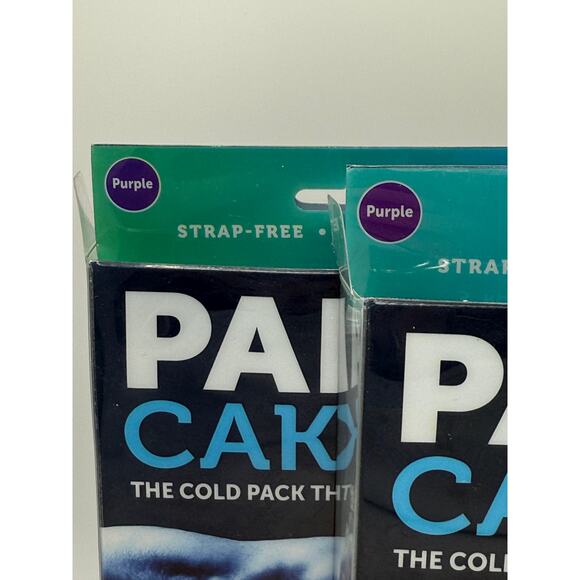 Lot of 2 Pain Cakes 1 Large the Cold Pack That Sticks Re-Stickable Up To 100X - Picture 2 of 5